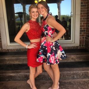 Homecoming Dress floral